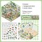 Puppy Flower Shop Isometric Sticker Scene Activity, Adorabilities